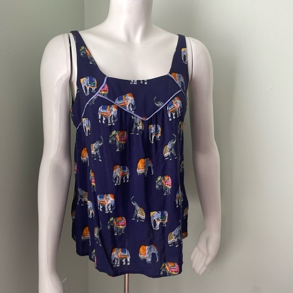 ANTHROPOLOGIE Maeve Elephant Tank size XS - Picture 1 of 6